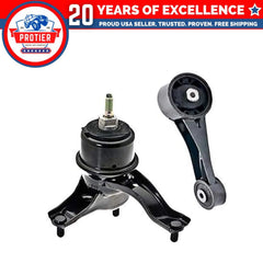 Front Right Motor & Torque Strut Mount 2PCS Set Compatible for 11-14 Toyota 6B93BC-57