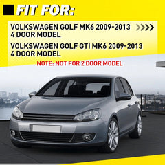 4X For VW Golf GTI MK6 09-13 4-Door Left Right Inner Door Handle Pull Trim Cover 6B93BC-57