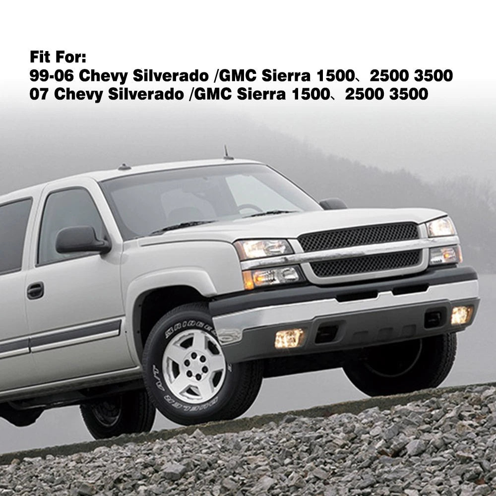 Door Handle Covers + Tailgate Handle Cover For Chevy 99-06 Silverado GMC Sierra 6B93BC-57