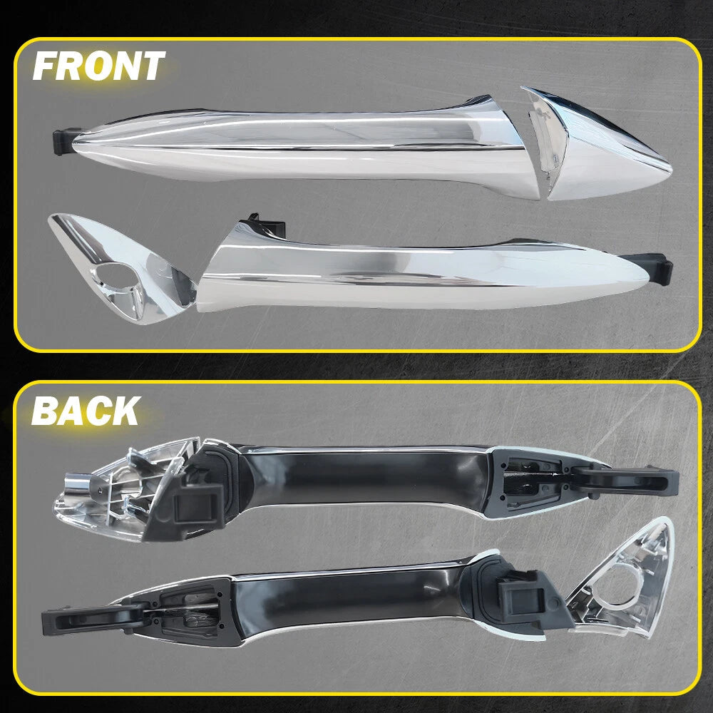 4x Outside Exterior Door Handles For 2011-2016 Hyundai Elantra Front Rear L+R EA 6B93BC-57