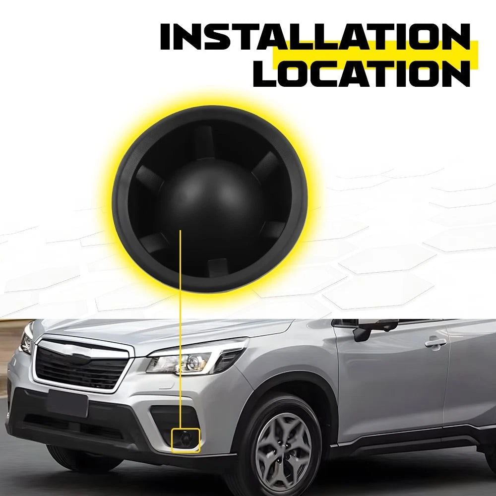 Pair Fog Light Cover Bezel Trim Left Right Side For 2019-2021 Subaru Forester EA 6B93BC-57