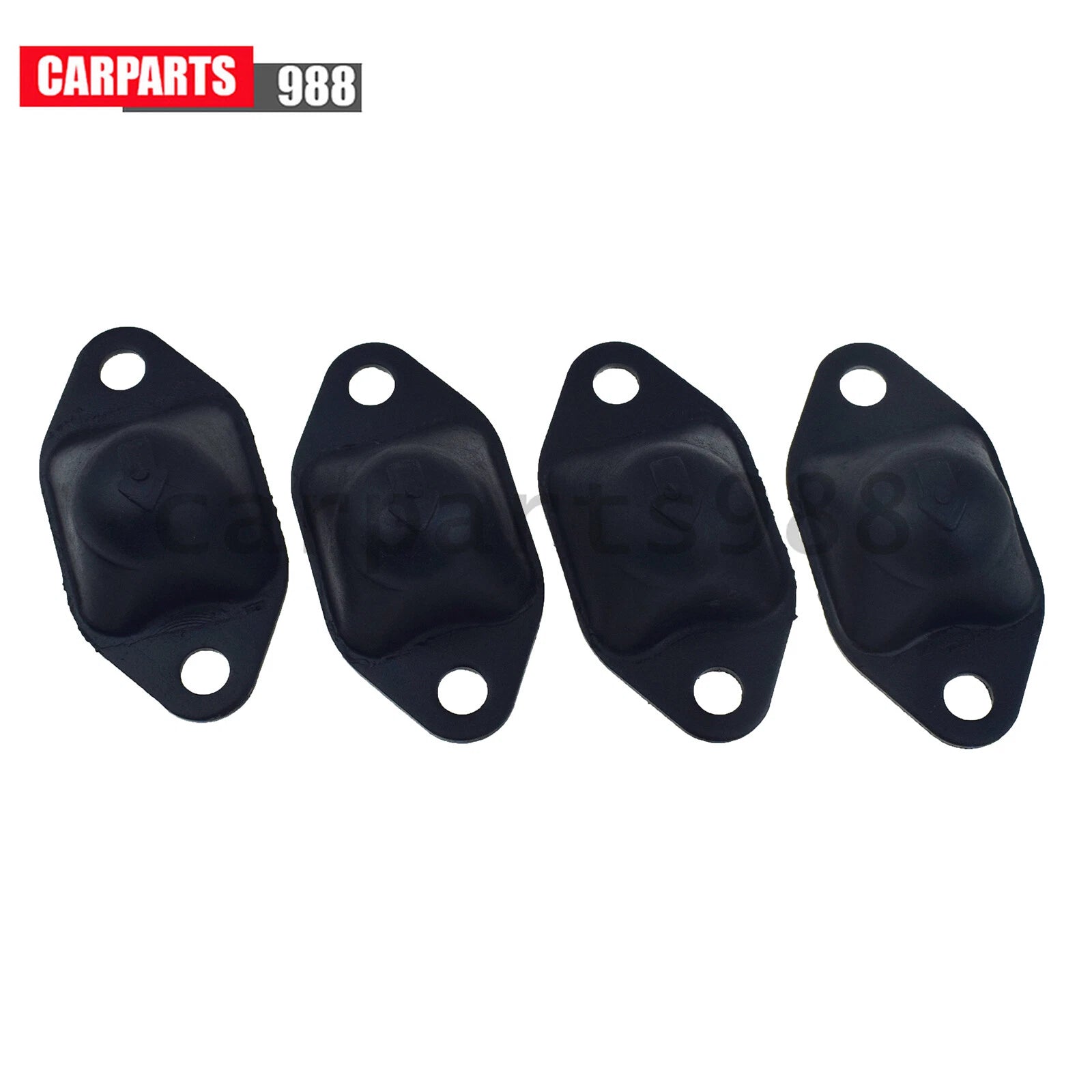 4x Front Suspension Upper Bump Stop Rubber For Mitsubishi Pajero/ Montero Sport 6B93BC-57
