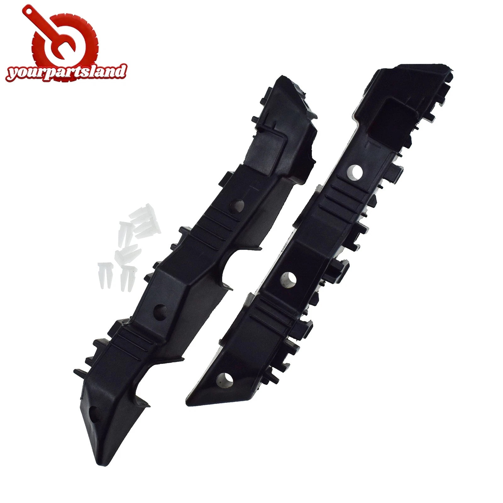 LH & RH Front Bumper Retainer Bracket Support 2Pcs for Kia Rio 2018 2019 2020 6B93BC-57