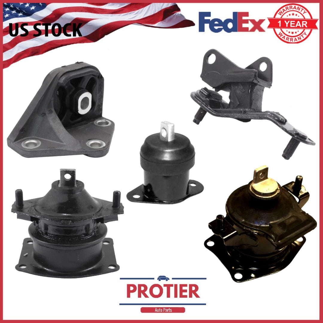 Motor & Trans Mount 6PCS Set Fit 2003-2007 Honda Accord 2.4L for Auto Trans 6B93BC-57