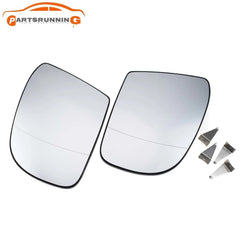 2x Left &Right Mirror Glass Heated For Mercedes Benz W164 W251 V251 X164 ML GL R 6B93BC-57
