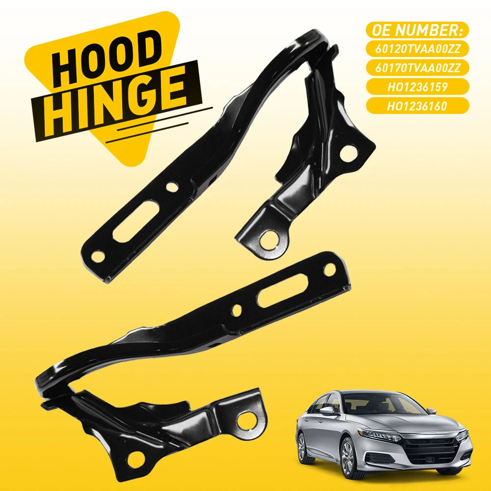 Set of 2 Hinges Hood Driver Passenger Side Left Right for Honda Accord Pair EA 6B93BC-57