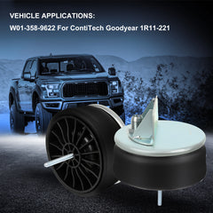 Pair Air Suspension Air Springs W01-358-9622 For ContiTech Goodyear 1R11-221