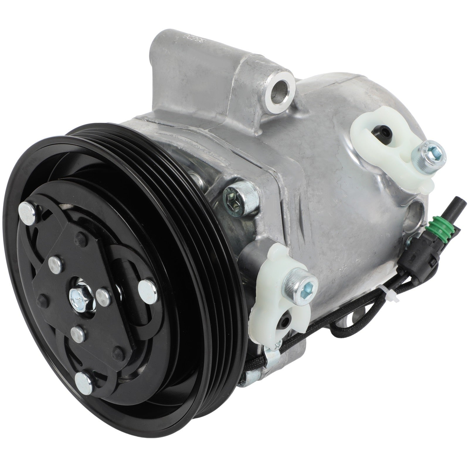 A/C Compressor with Clutch for Smart Fortwo 2008-2015 L3 1.0L w/ 4 Pulley Groove 6B93BC-57