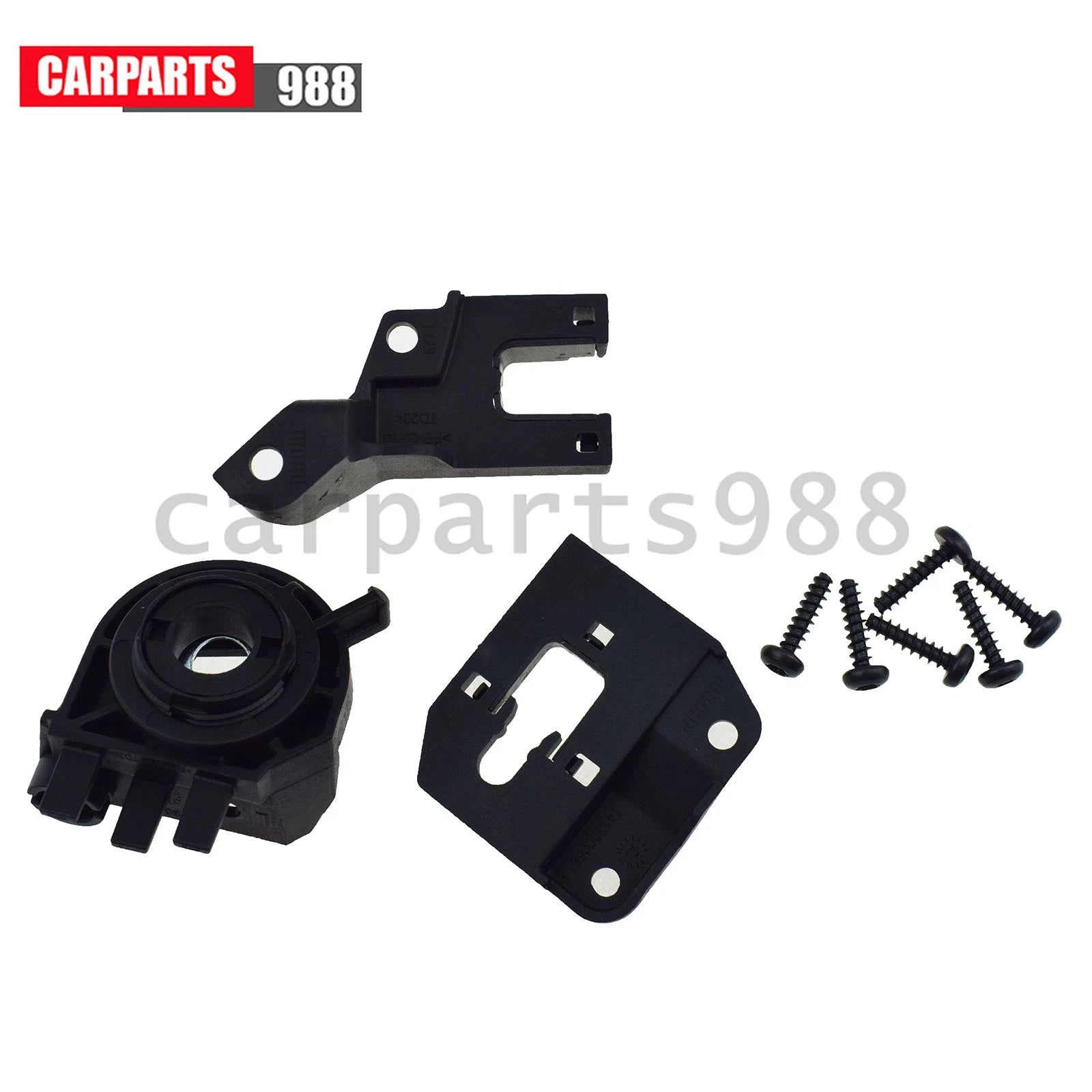 Left Side Headlight Bracket Repair Kit Fit for Audi A4 B9 2017-2019 8W0998121 6B93BC-57