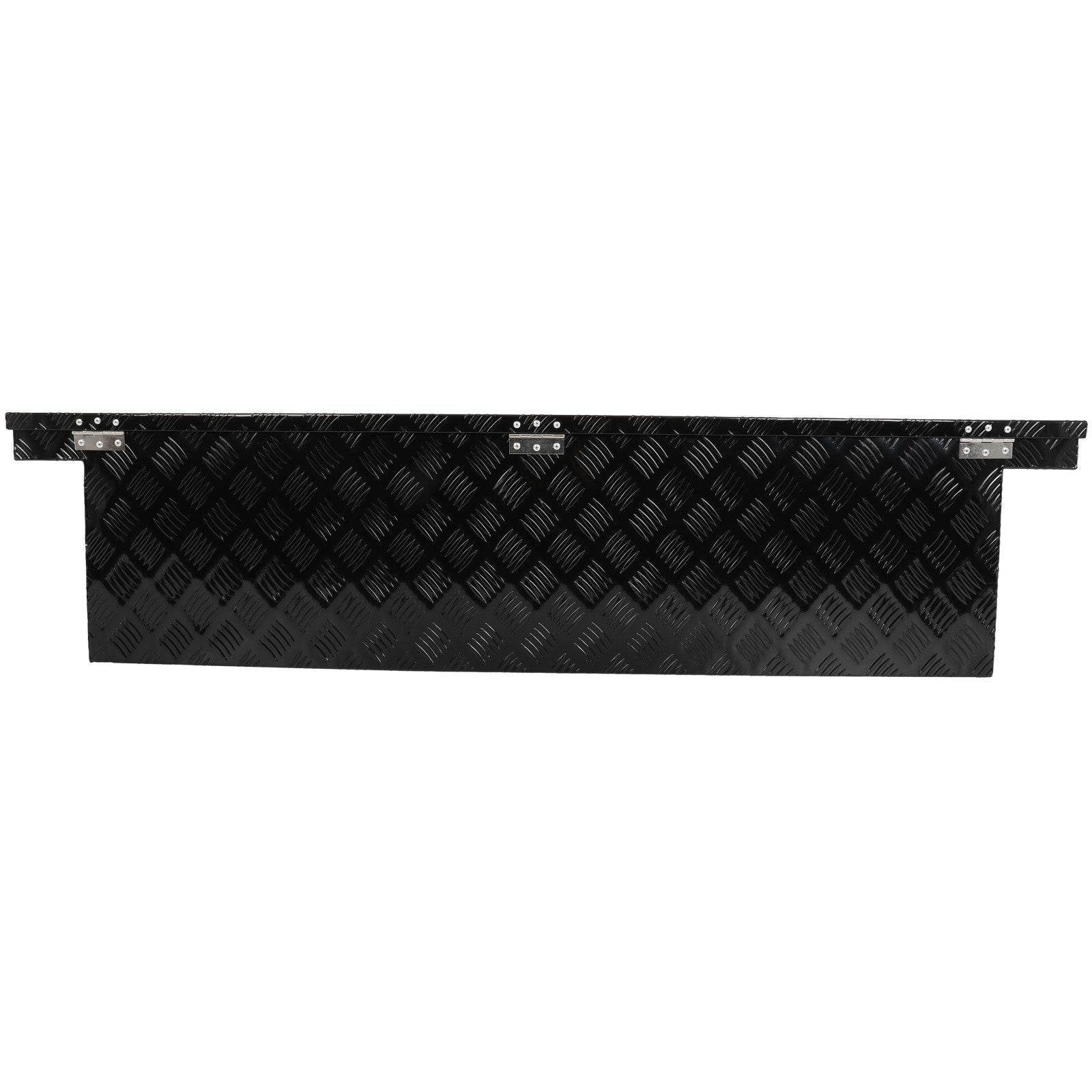 60" Aluminum Tool Box Truck Bed Trailer RV Toolbox W/2x Lift Air Rod + 2x Lock 6B93BC-57