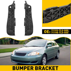 Set of 2 Bumper Retainer Set Fits For 2006-2012 Toyota RAV4 Front Primed US 6B93BC-57