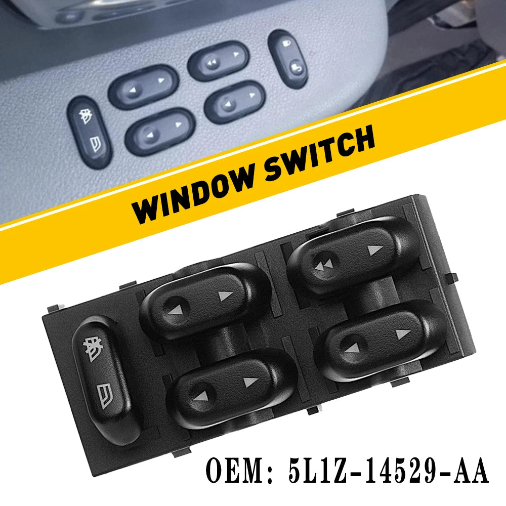 For 2004-2008 Ford F-150 Front Master Power Window Switch Driver Side Left EOA 6B93BC-57