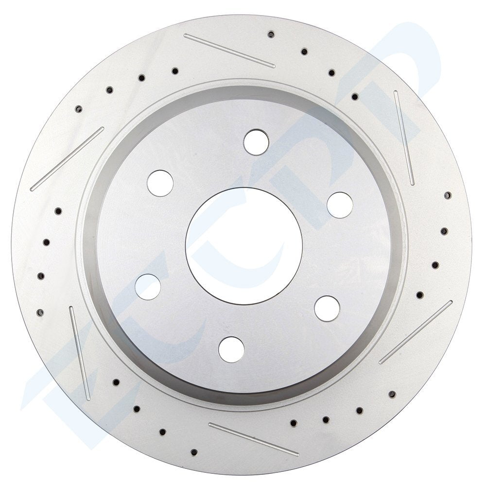 Rear Brake Rotors For CHEVROLET SUBURBAN SILVERADO 1500 CADILLAC ESCALADE 6B93BC-57