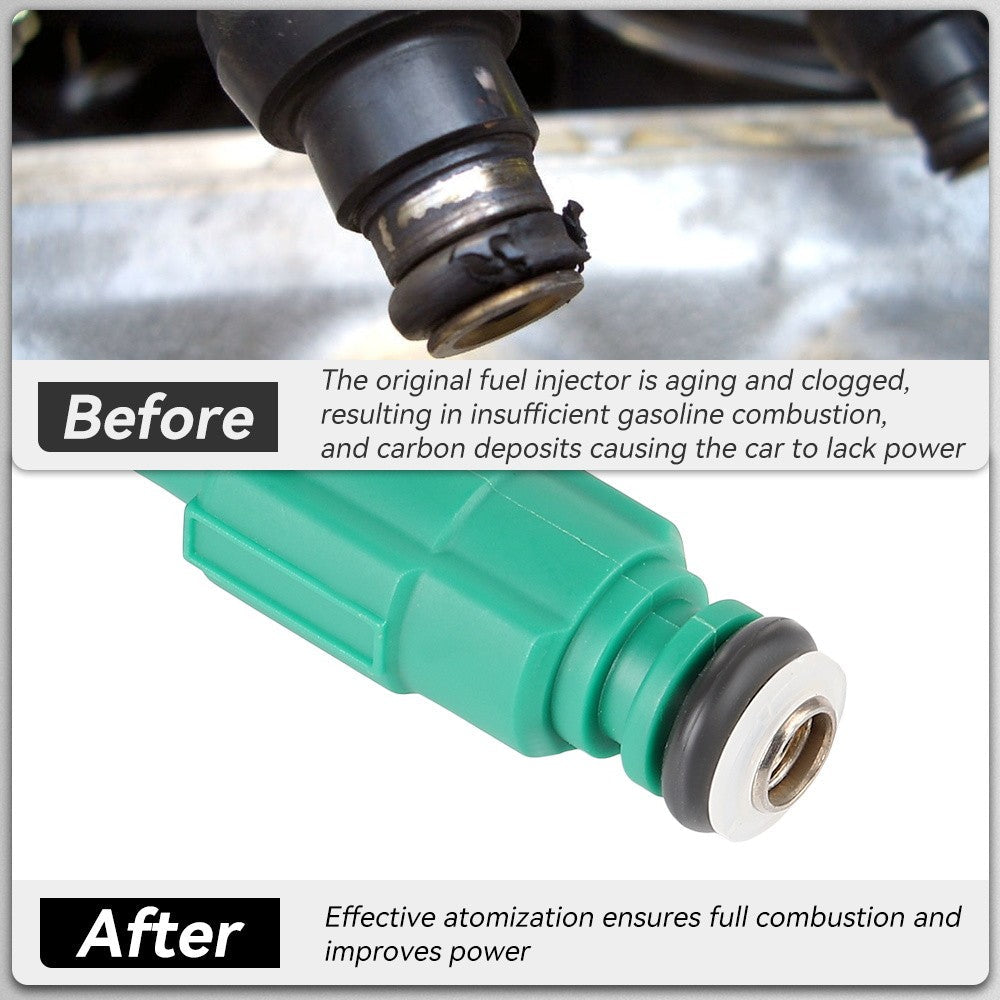 5 Fuel Injectors For Volvo V70 2004-2007 S60 2003-2007 2.5L Volvo C70 2.4L 2004 6B93BC-57