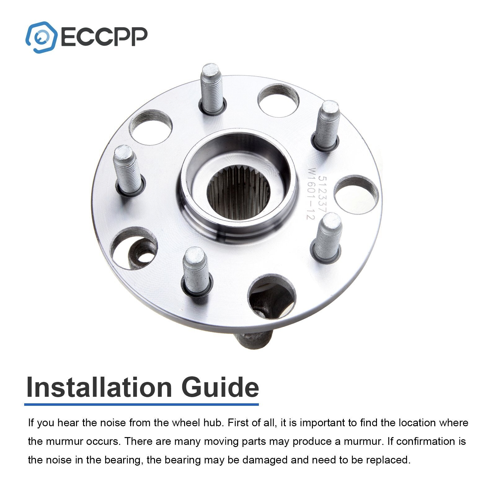 1Pc Wheel Hub Bearing Assembly Rear For Lexus IS250 IS35 GS350 GS460 GS450h GS F 6B93BC-57