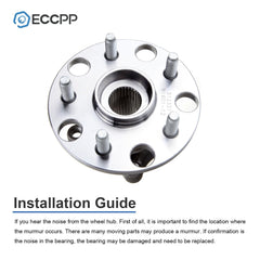 1Pc Wheel Hub Bearing Assembly Rear For Lexus IS250 IS35 GS350 GS460 GS450h GS F 6B93BC-57