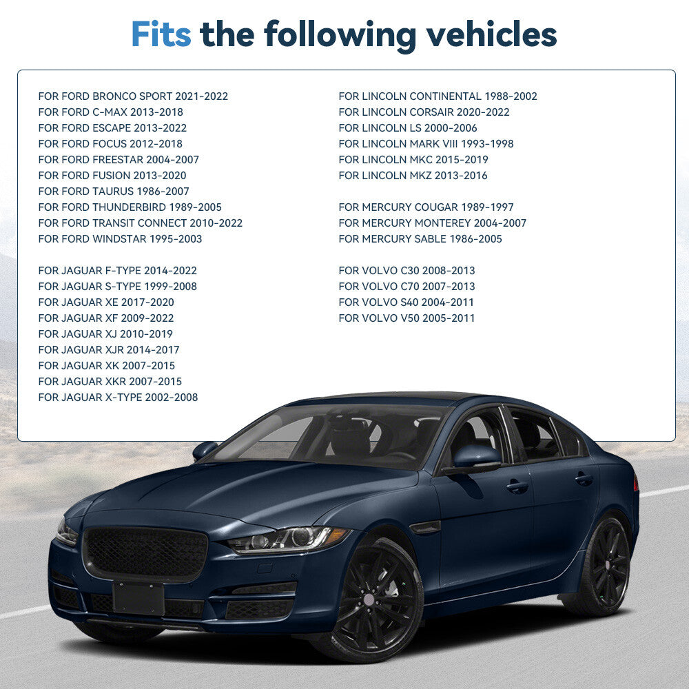 2 Pcs 1" 5x108 Hub Centric Wheel Spacers For Ford Escape Focus Transit Connect 6B93BC-57