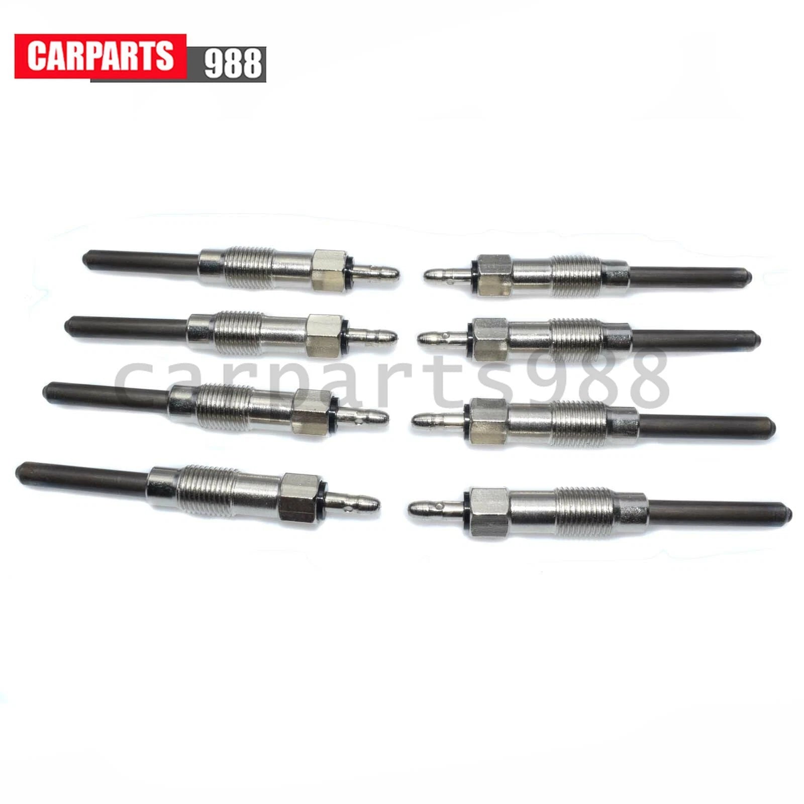 Set 8Pcs 24V Glow Plugs for Humvee Military Hummer 6.2L 6.5L 12338771,5614017 6B93BC-57