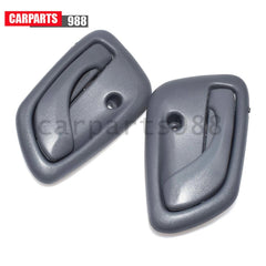 2Pcs Gray Interior Door Handle Left Right For Chevy Tracker 1999-2004 30024123 6B93BC-57