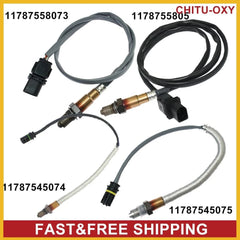 4Pcs Oxygen O2 Sensor For BMW 128i 2008-2013 328i 2007-2013 X3 X5 2007-2010 3.0L 6B93BC-57