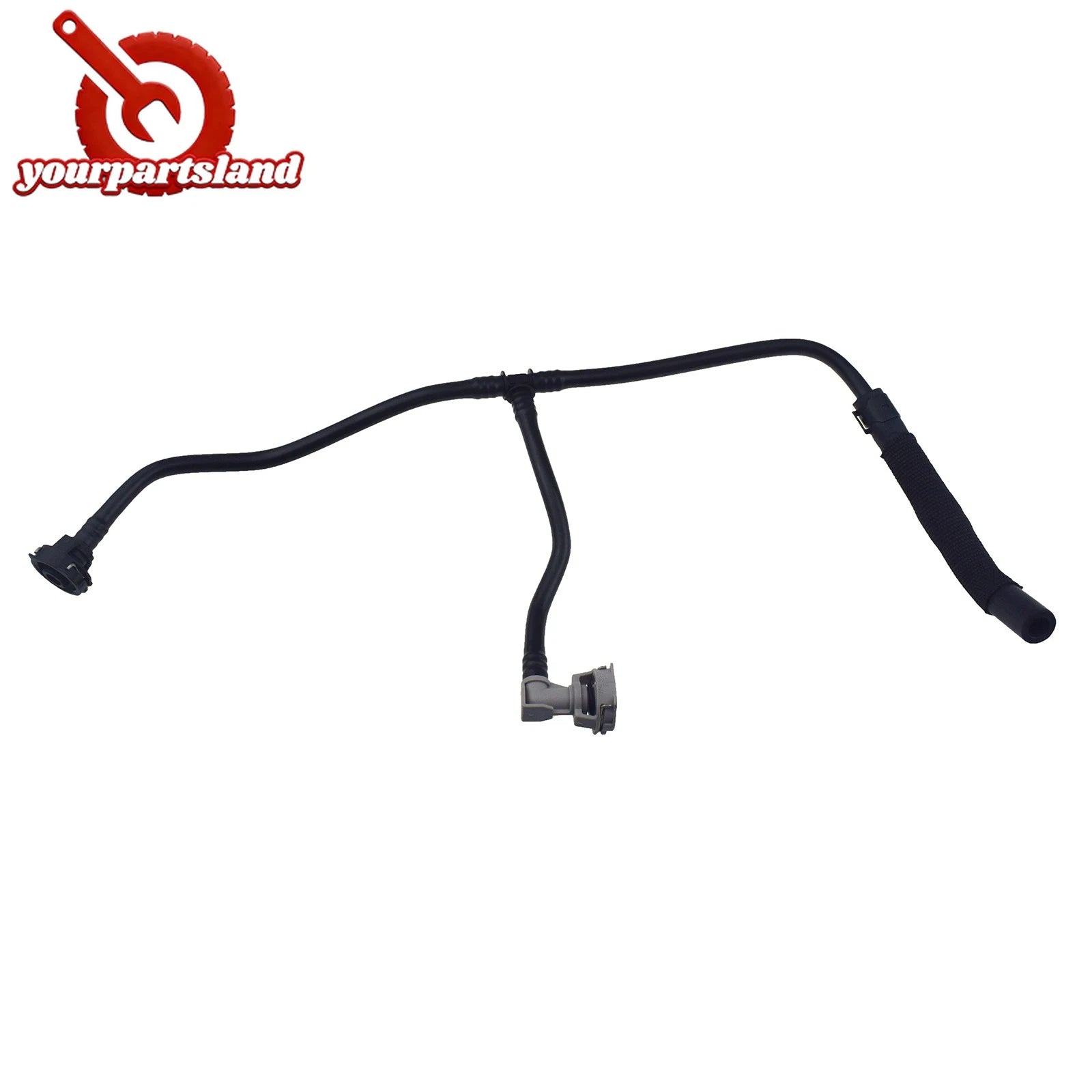 8W0121081AN Radiator Overflow Cooling Breather Tube For AUDI A4 S4 A5 S5 2.0L-L4 6B93BC-57