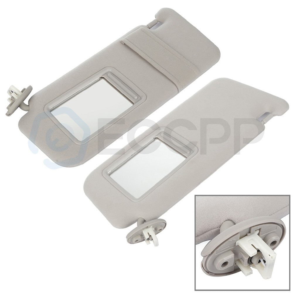 Car Sun Visor Left & Right Side W/ Sunroof For 09-16 Toyota Venza 6B93BC-57