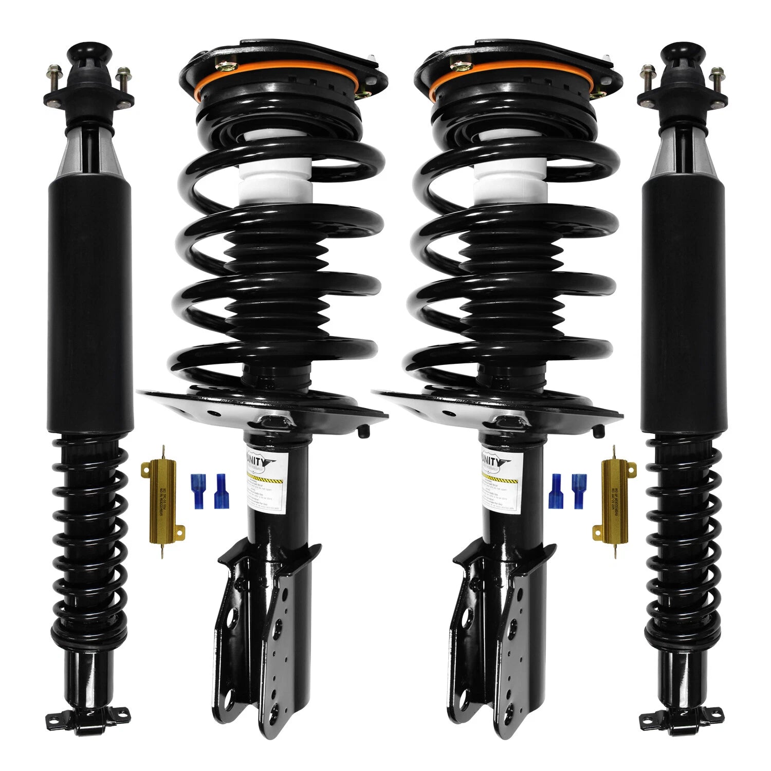 Front & Rear Complete Strut Assembly Shock Kit for 2000-2005 Buick Lesabre, 6B93BC-57