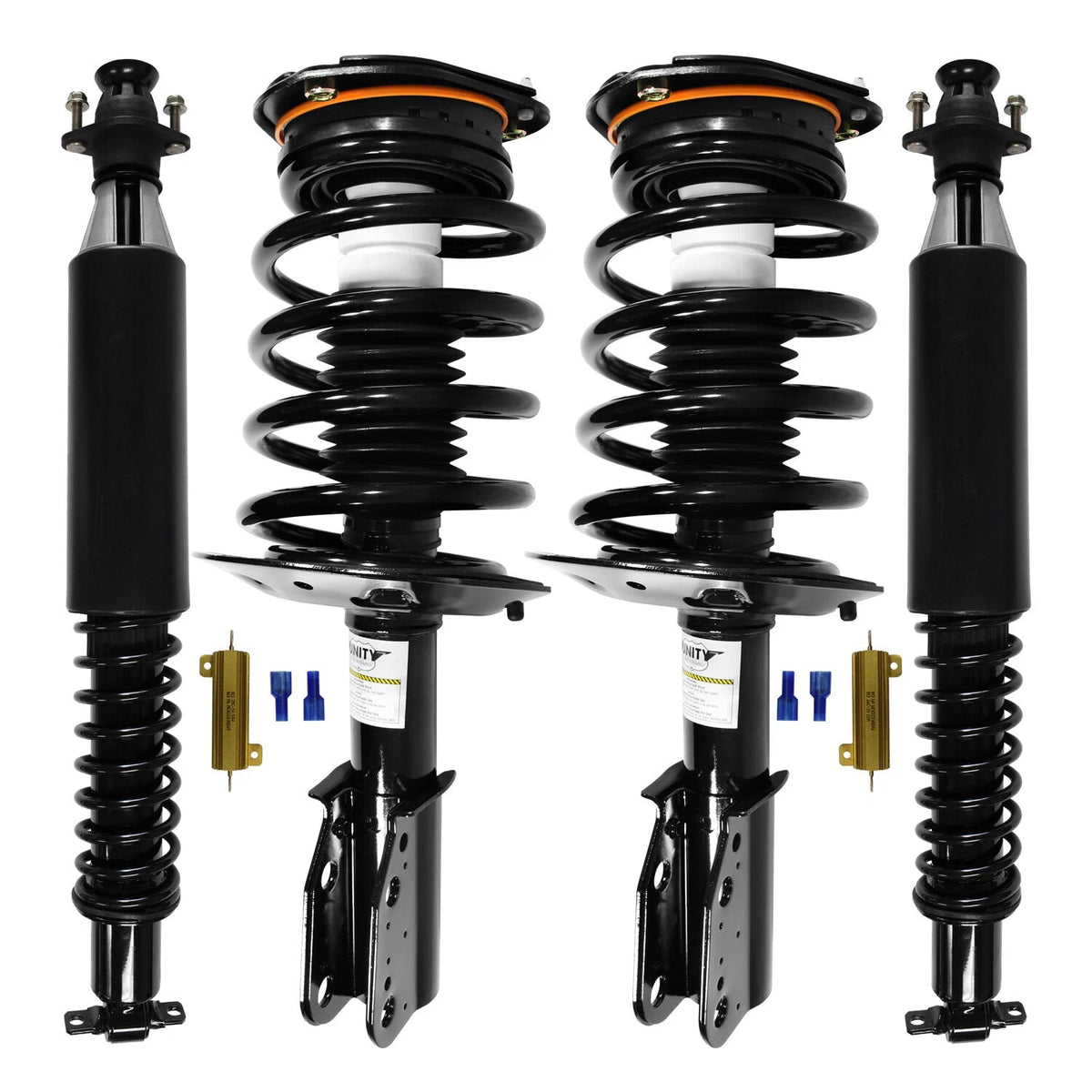 Front & Rear Complete Strut Assembly Shock Kit for 2000-2005 Buick Lesabre, 6B93BC-57
