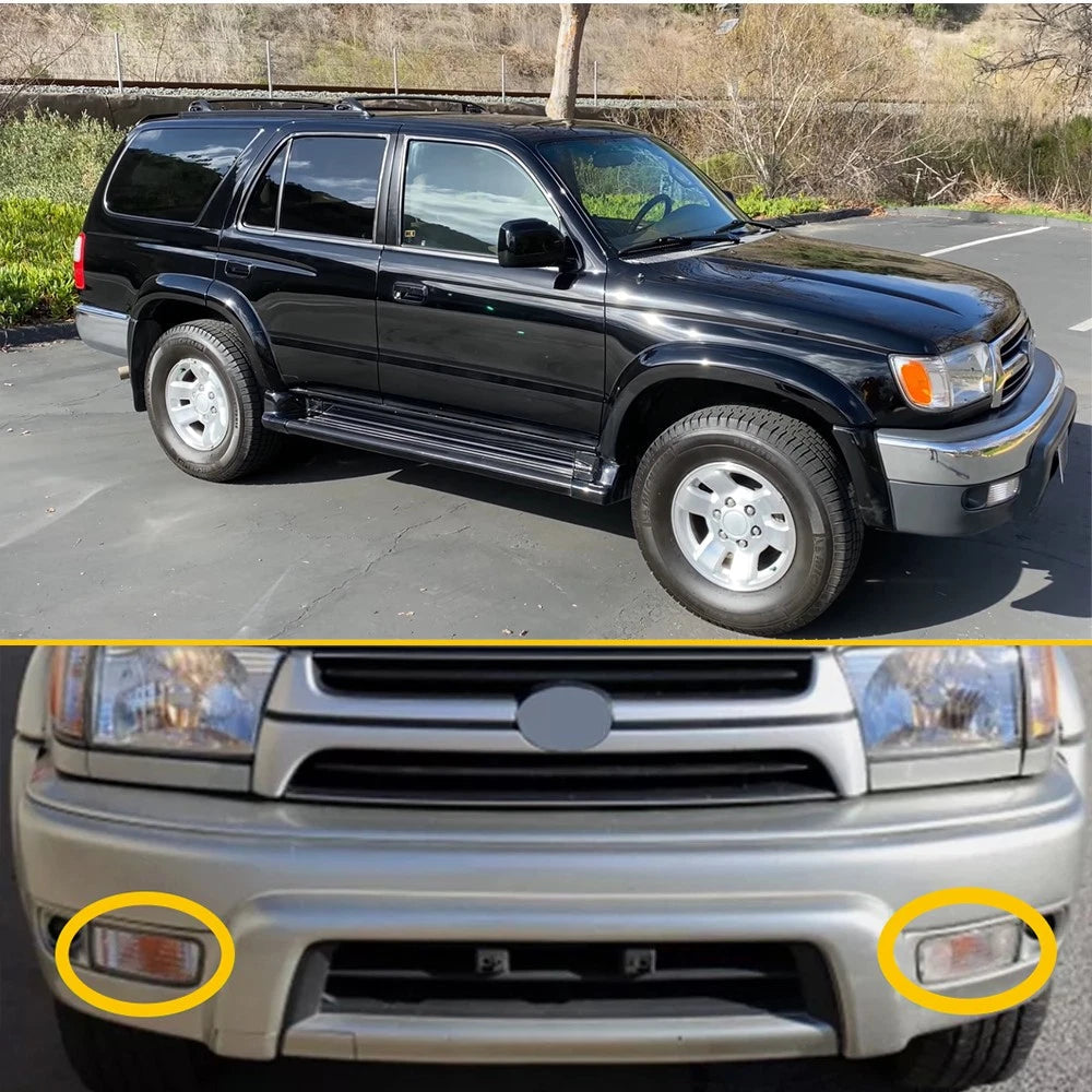 For 1999-2002 Toyota 4Runner Left&Right Side Clear Lens Turn Signal Lights Set A 6B93BC-57