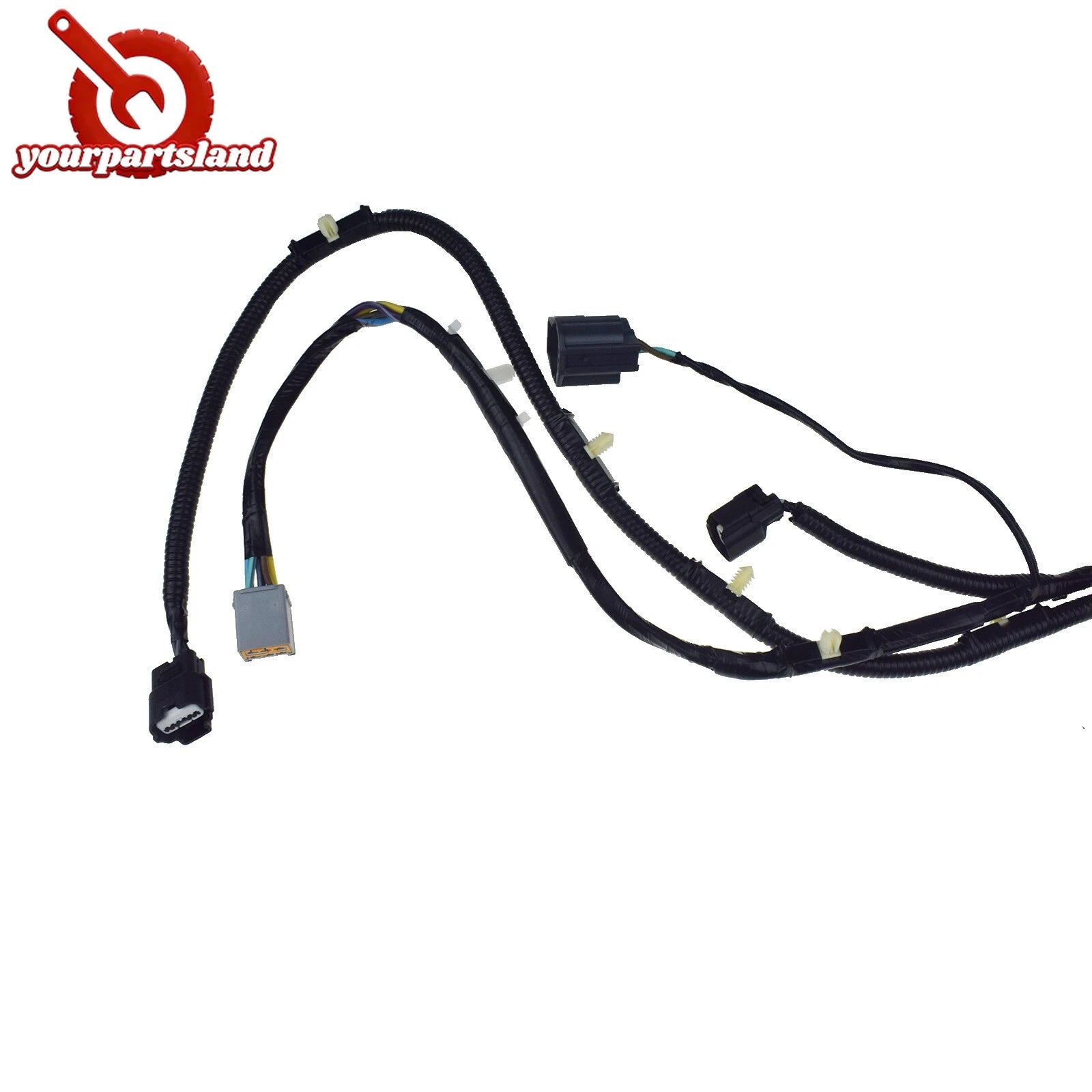 Left For 2009-2014 Ford F150 Crew Cab REAR Door Jumper Wire Harness 9L3Z14631CAA 6B93BC-57