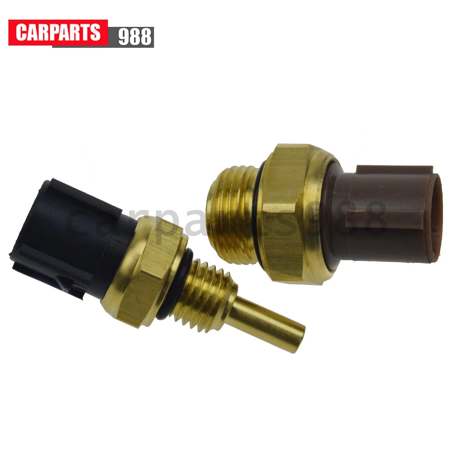 Set of 2 Cooling Fan Switch & Coolant Sensor for Honda Acura Accord Civic CR-V 6B93BC-57
