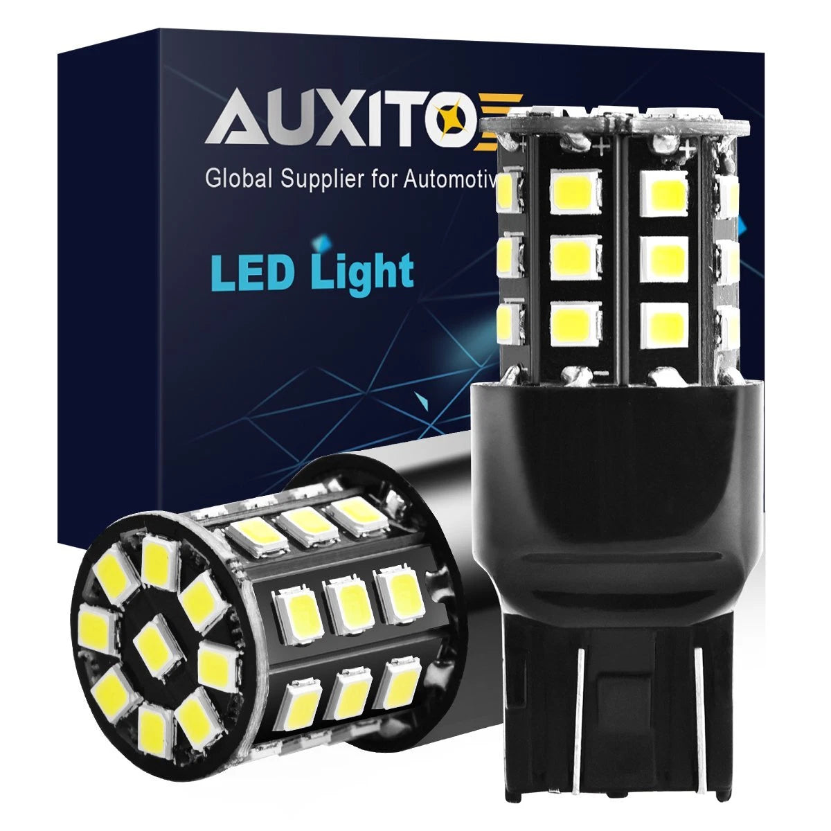 2x 33smd 7440 Rear Turn Signal Light 6000K LED Bulb for 03~17 Honda Accord Civic 6B93BC-57