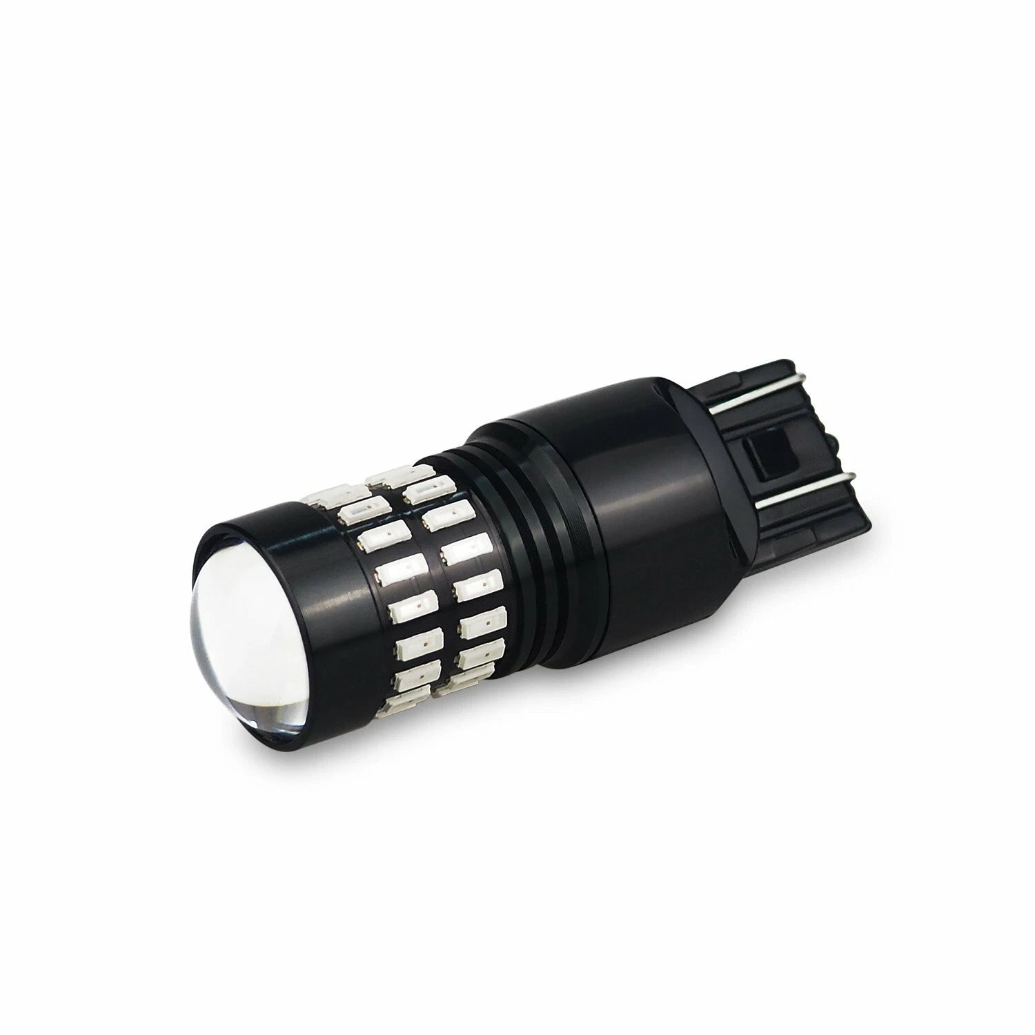 7443 LED Strobe Flashing Blinking Brake Tail Light/Parking Safety Warning Bulbs 6B93BC-57