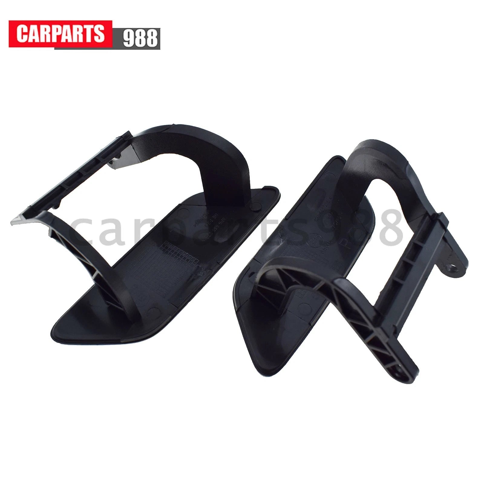 For Audi A3 2008-2014 Front Left Right Bumper Headlight Washer Nozzle Cover 2Pcs 6B93BC-57