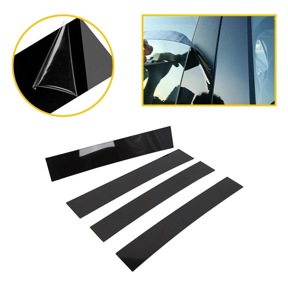 For 2007-2014 Cadillac Escalade Black Pillar Post Door Trim Car Auto Accessories 6B93BC-57