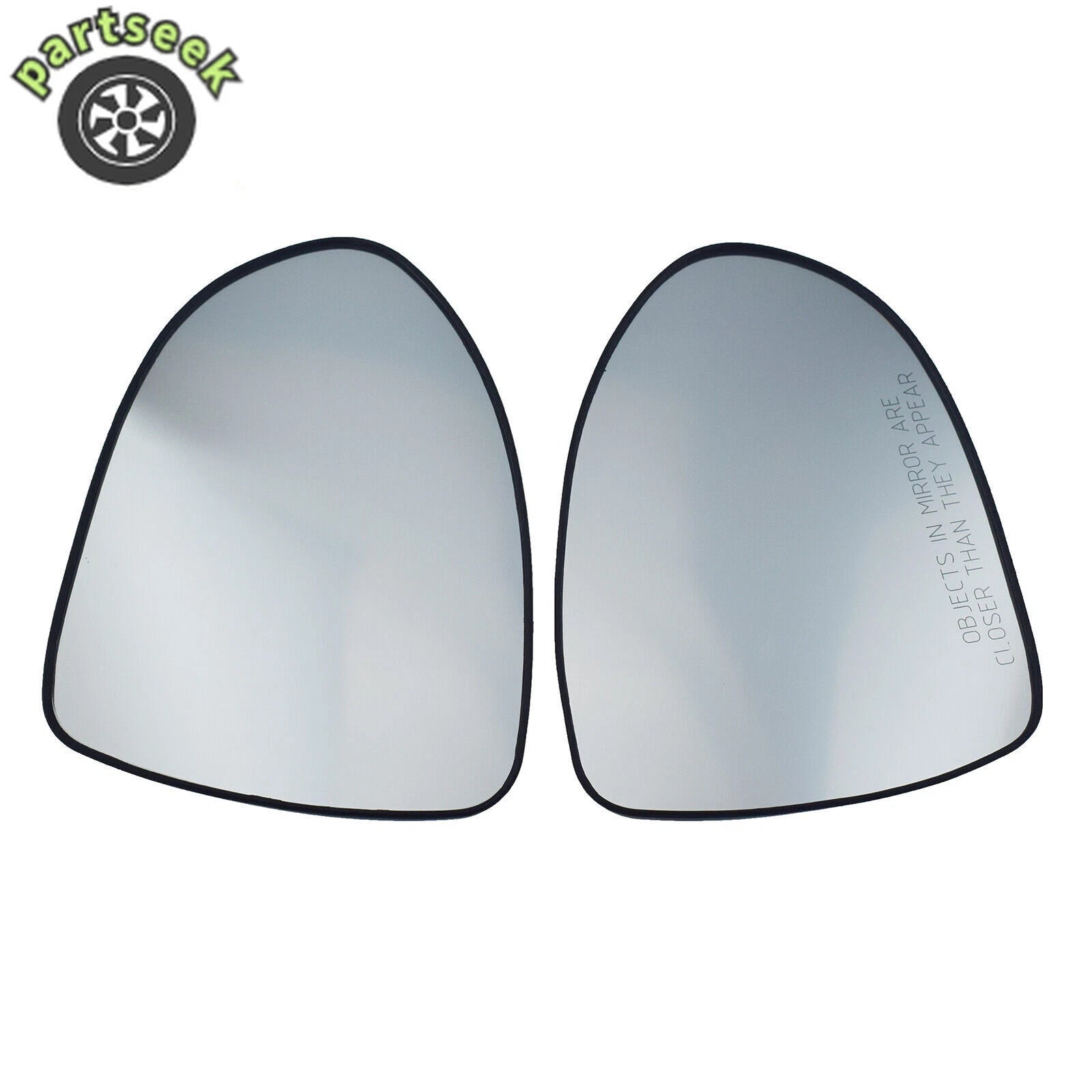 Left & Right Side Mirror Glass Non-Heated for Kia Rio 1.6L 2012-2017 876211W050 6B93BC-57