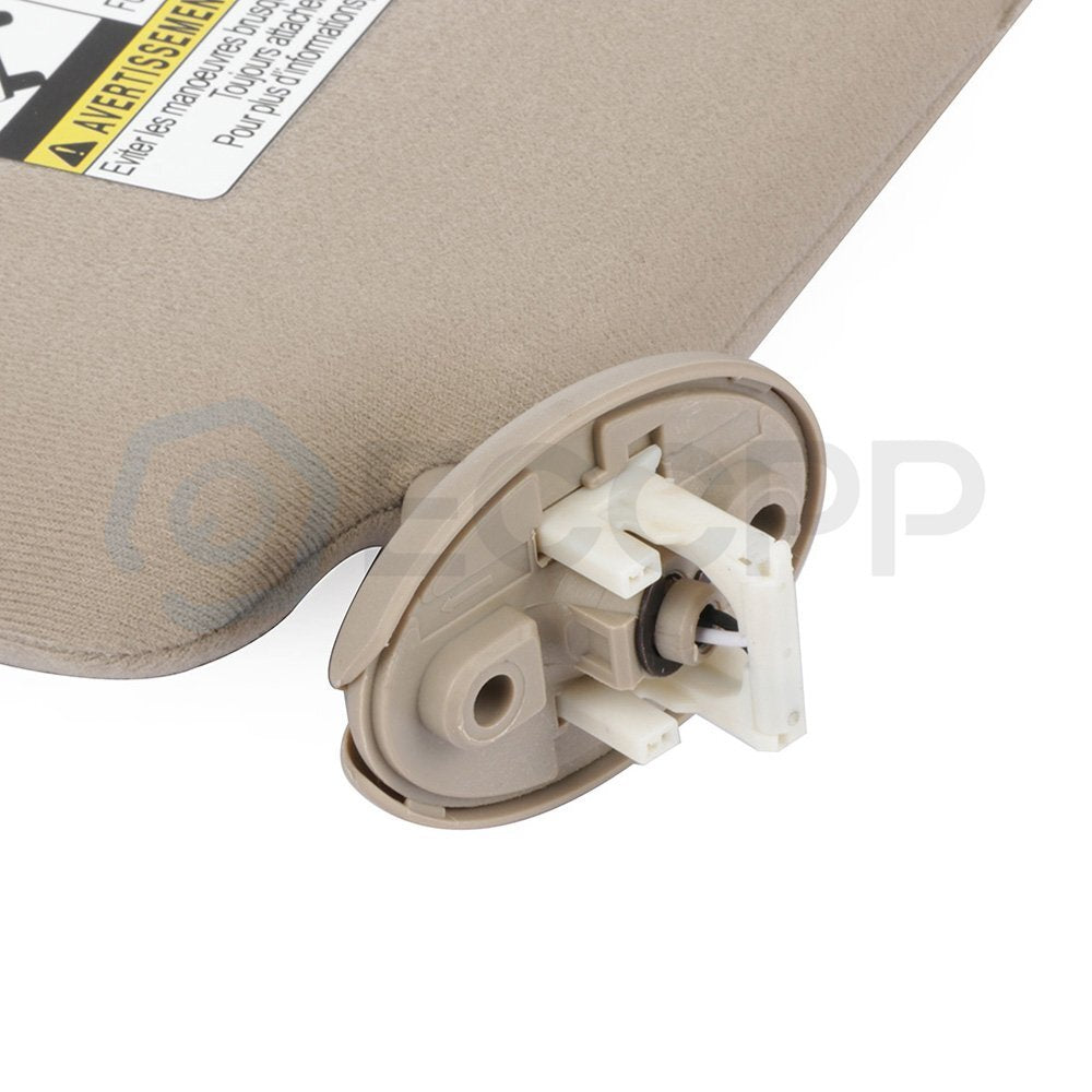 For 2013-2016 Toyota Venza Beige Pair Left & Right Side Sun Visor w/ Sunroof 6B93BC-57