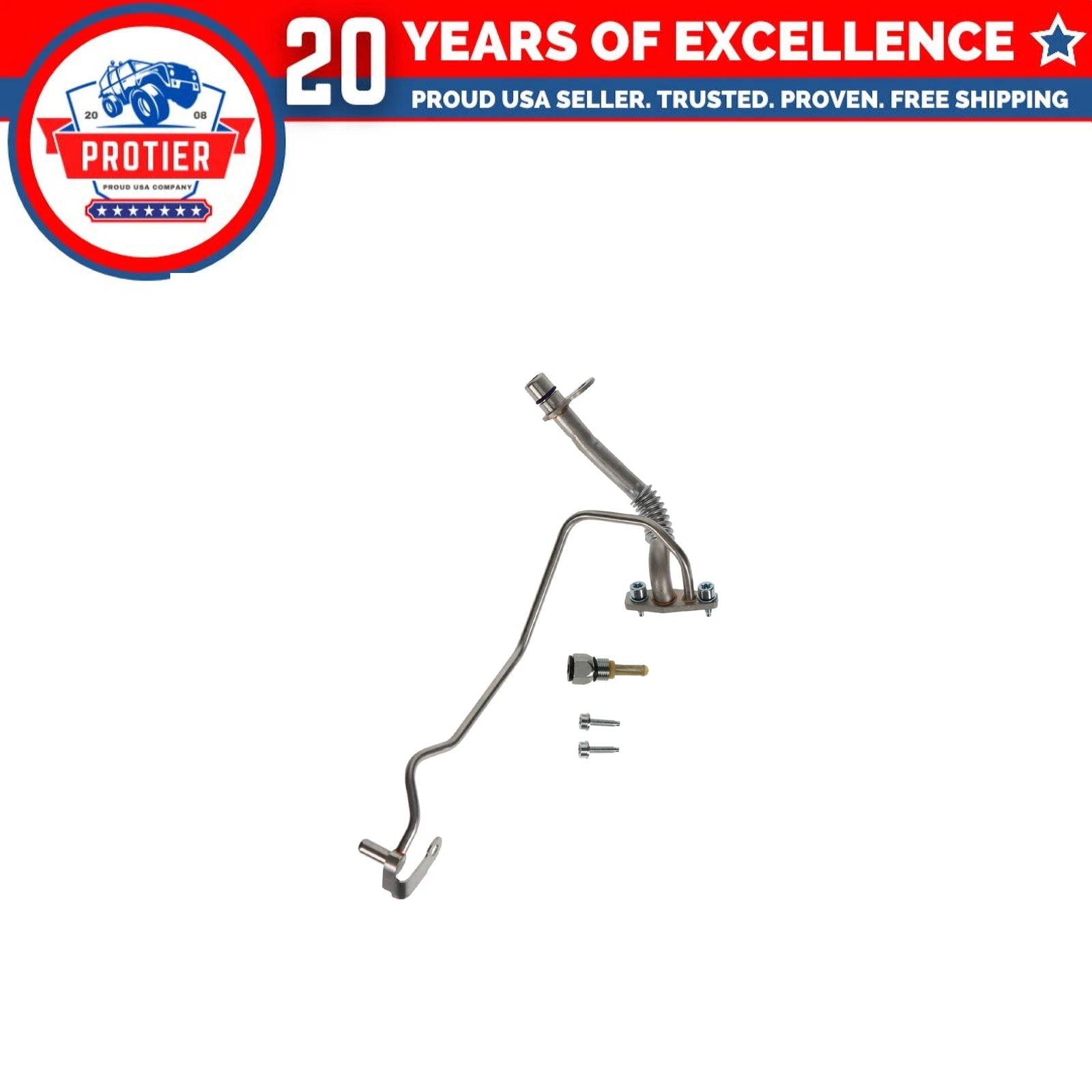 Right Turbocharger Oil Supply Line Fits Ford F-150 Expedition Navigator 15-17 6B93BC-57