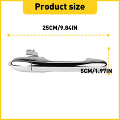 Door Handle Front Passenger Right Side Chrome RH Hand For Fiat 500 68069942AC EA 6B93BC-57