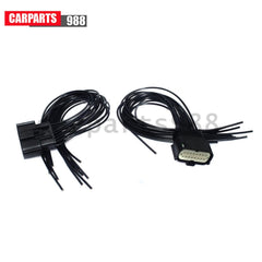 2x Headlight Connector Pigtail For 2014-18 Jeep Grand Cherokee Xenon HID SRT LED 6B93BC-57