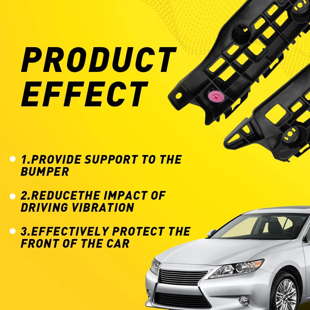 Bumper Bracket Support For 2013 - 2018 Lexus ES350 Front Driver Passenger Side 6B93BC-57