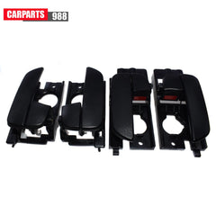 Black Inner Door Handle Front Rear LH RH For Hyundai Accent 2007-11 82610-1E000 6B93BC-57