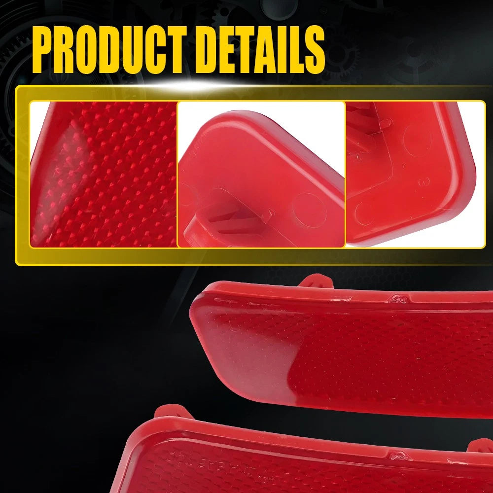 For 14-22 Ford Transit Connect Left Right Side Rear Bumper Reflector Light Lam A 6B93BC-57