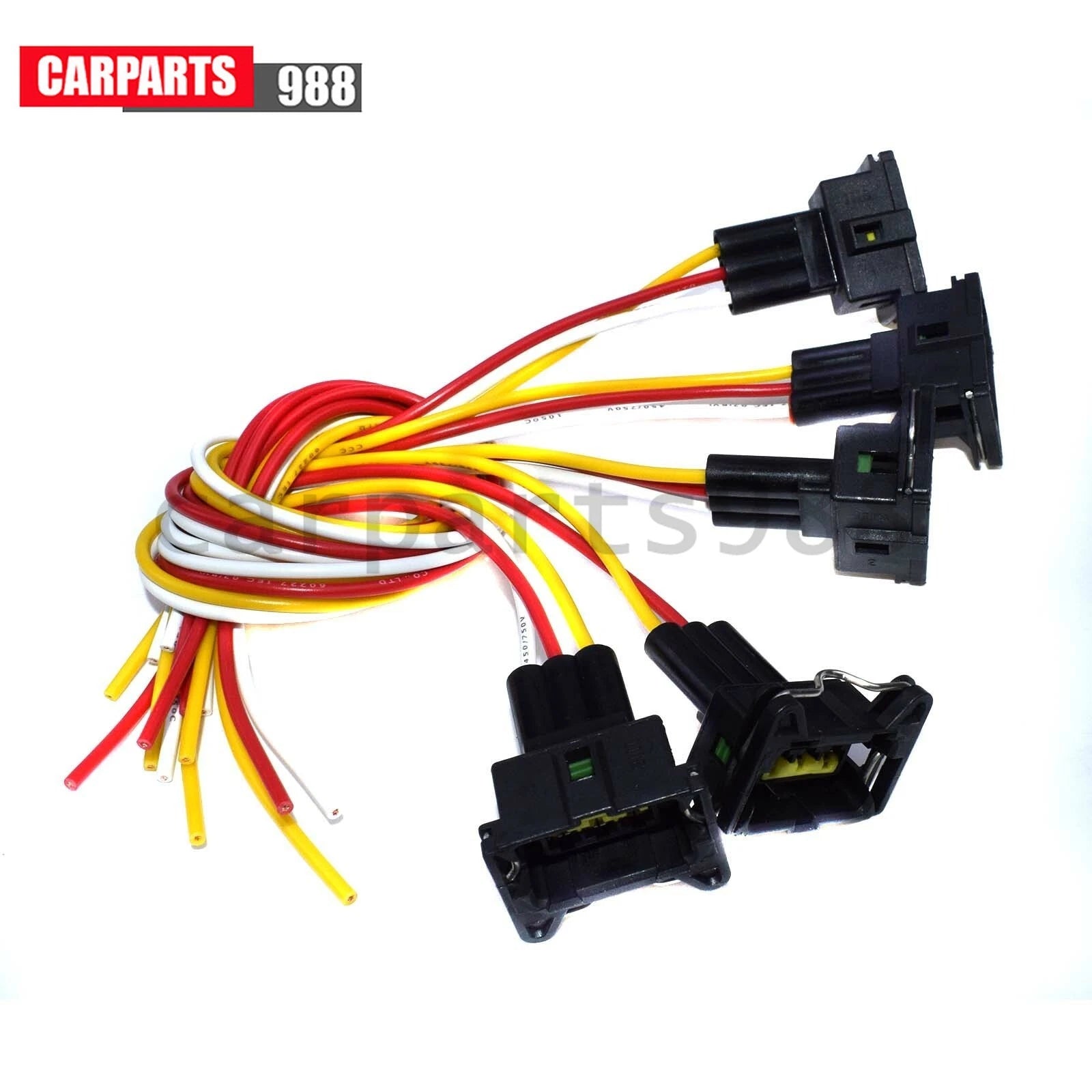 5Pcs Pigtail Harness Connector 3 Wire For Hyundai Elantra Idle Air Control Valve 6B93BC-57