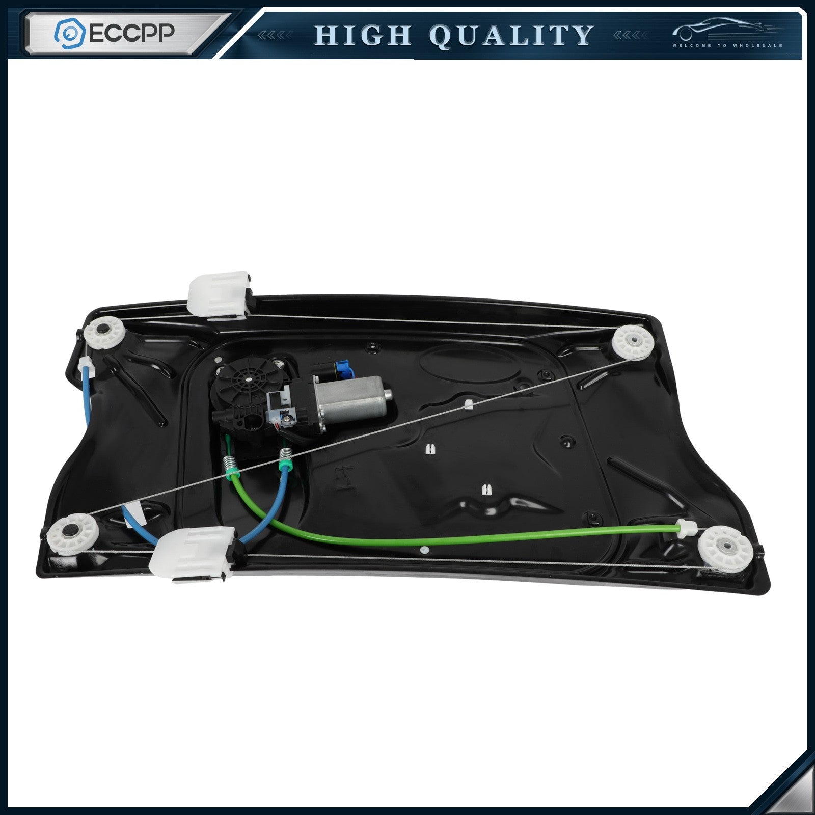 Front Left Window Regulator w/ Motor For Land Rover LR2 2008-2015 Driver Side 6B93BC-57