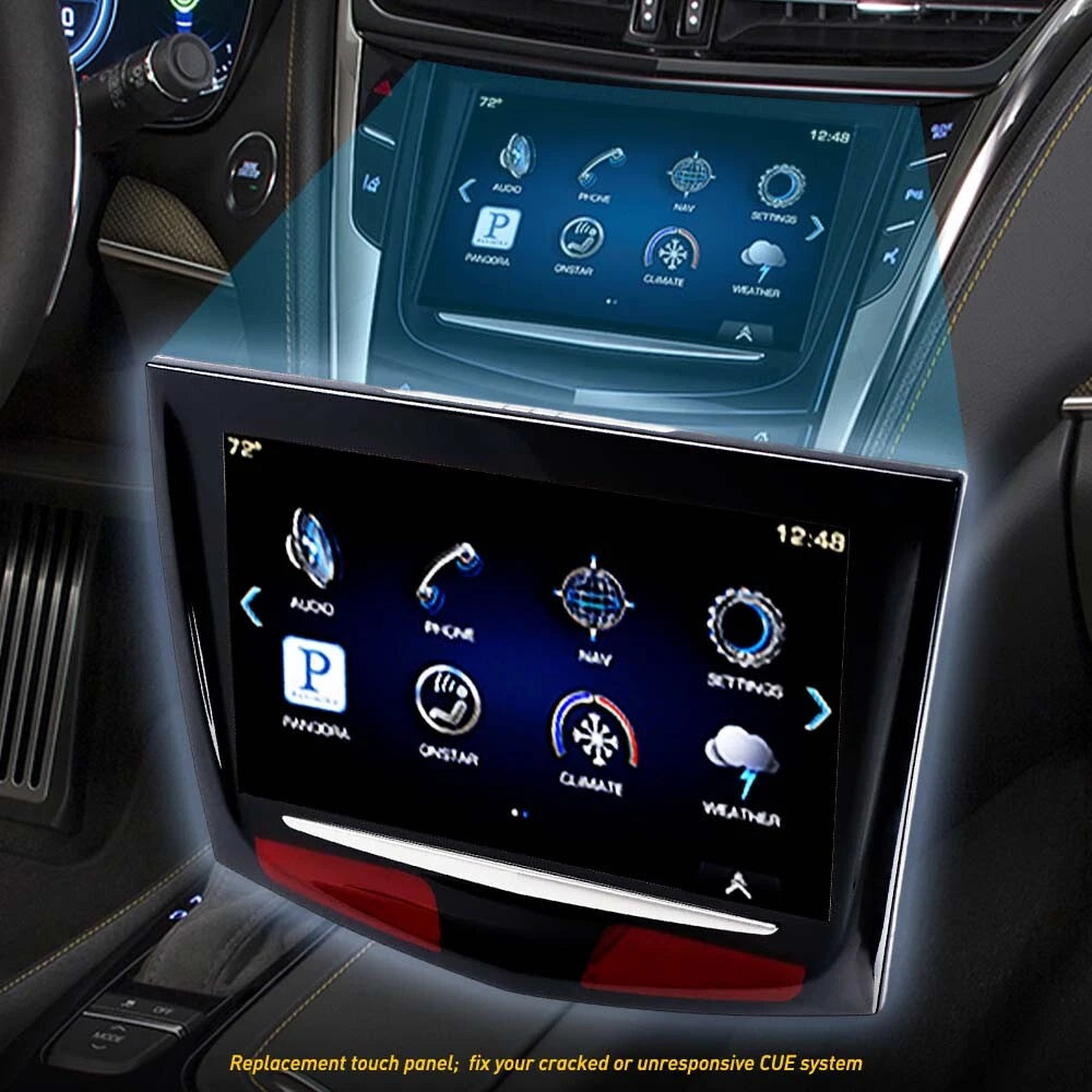 Touch screen Display For 13-17 Cadillac ATS CTS SRX XTS CUE Replacement+Tool EOA 6B93BC-57