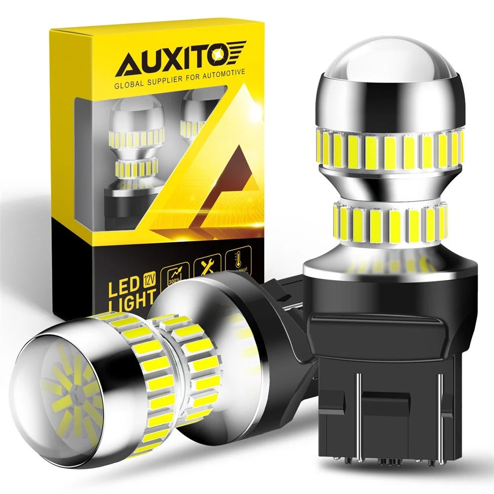 AUXITO 7443 7440 LED TURN SIGNAL LIGHT BULBS ANTI HYPER FLASH SUPER BRIGHT WHITE AUXITO