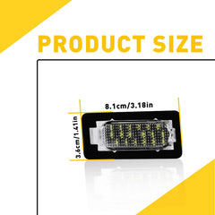 For 2014-2019 Toyota Corolla Sedan LED License Plate Light 6000K Super Bright EA 6B93BC-57