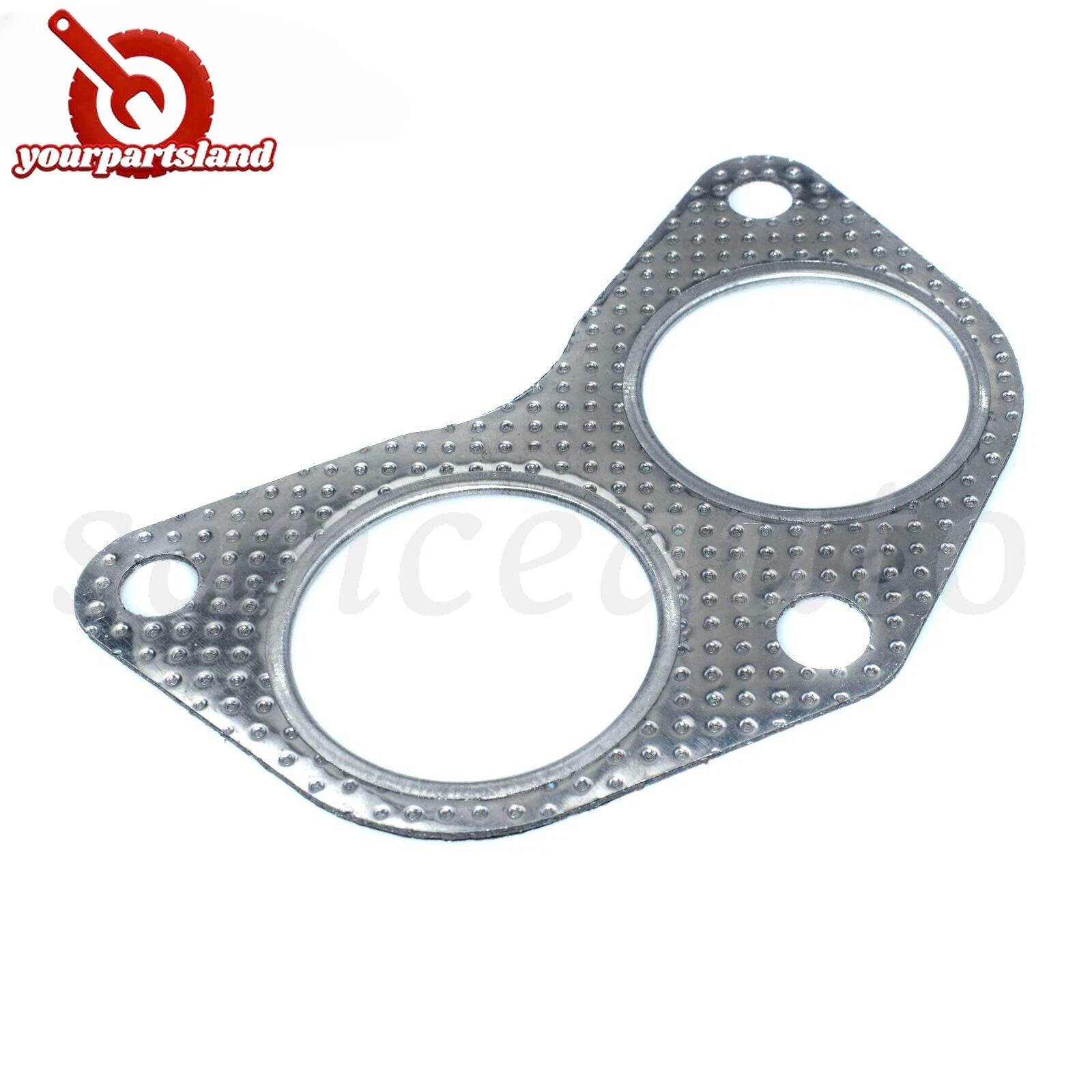 Front Manifold Exhaust Gasket 2PC 44022AA020 For Subaru Forester 98-19 Non Turbo 6B93BC-57