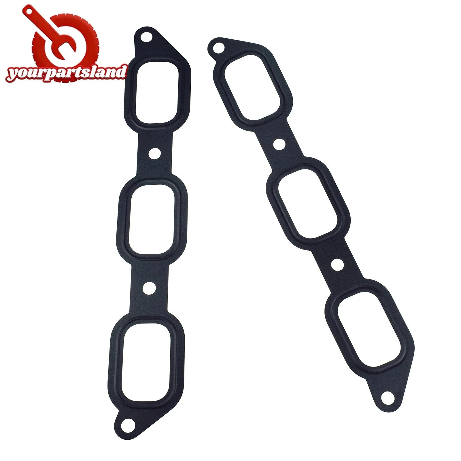2pcs For Land Rover Range Sport LR4 Jaguar XJ XF Intake Manifold Gasket LR041681 6B93BC-57
